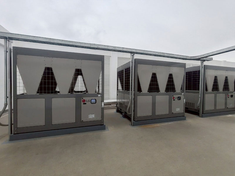LG Chiller installation