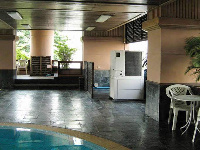 Swimming Pool Heat Pump ฮีตปั๊มสำหรับทำสระน้ำอุ่น