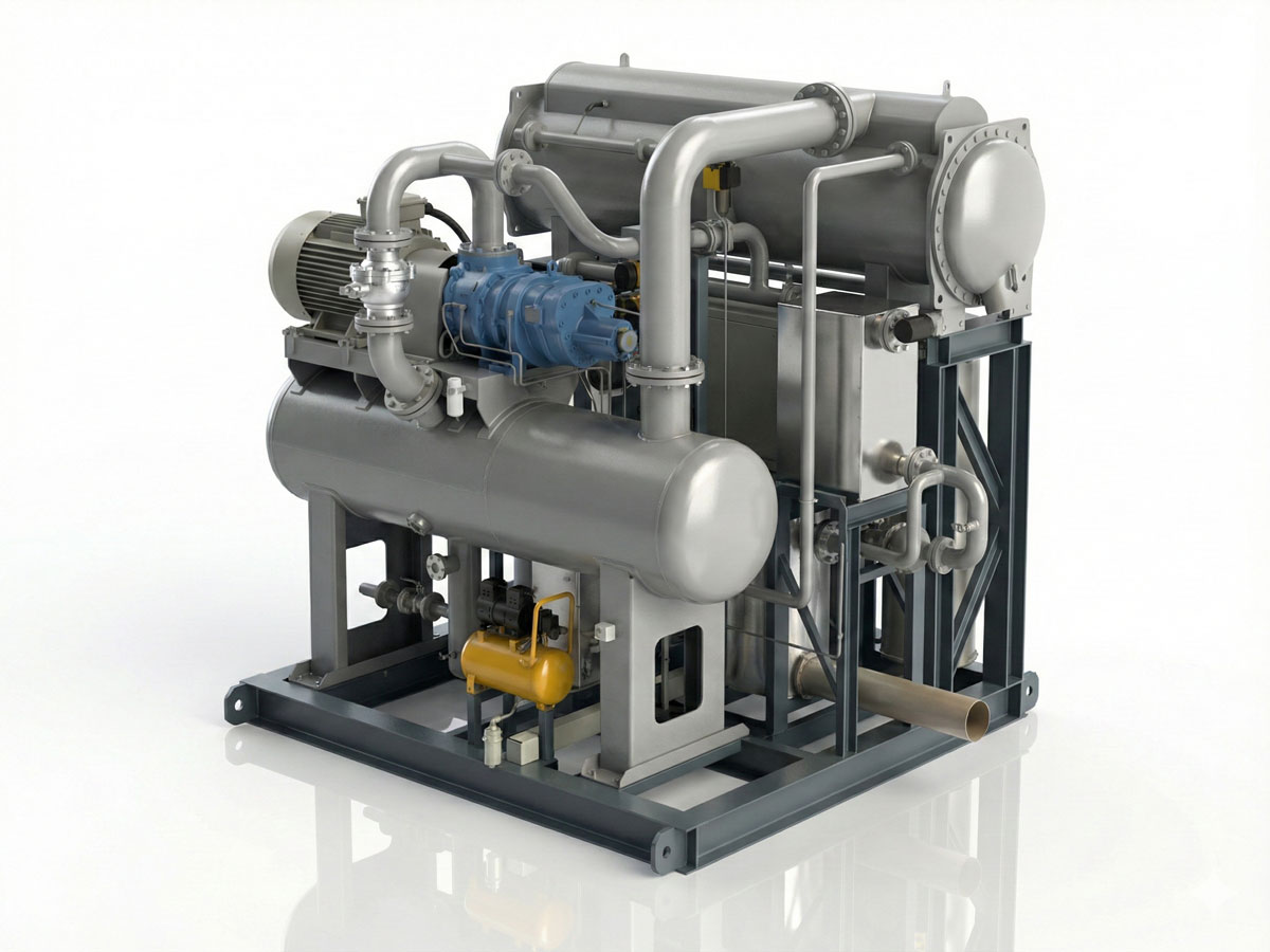 ระบบ ORC Engine ผลิตไฟฟ้าจากความร้อนทิ้ง (Waste Heat Recovery) ติดตั้งโดย ATS Advance Thermo Solution
