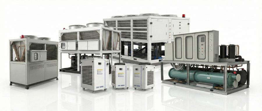 ระบบชิลเลอร์และฮีทปั๊มสำหรับโรงงานโดยทีมวิศวกรผู้เชี่ยวชาญ